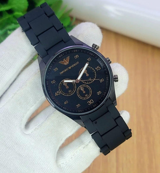 Elegant Every Day Style - Premium Black Wirst Watch